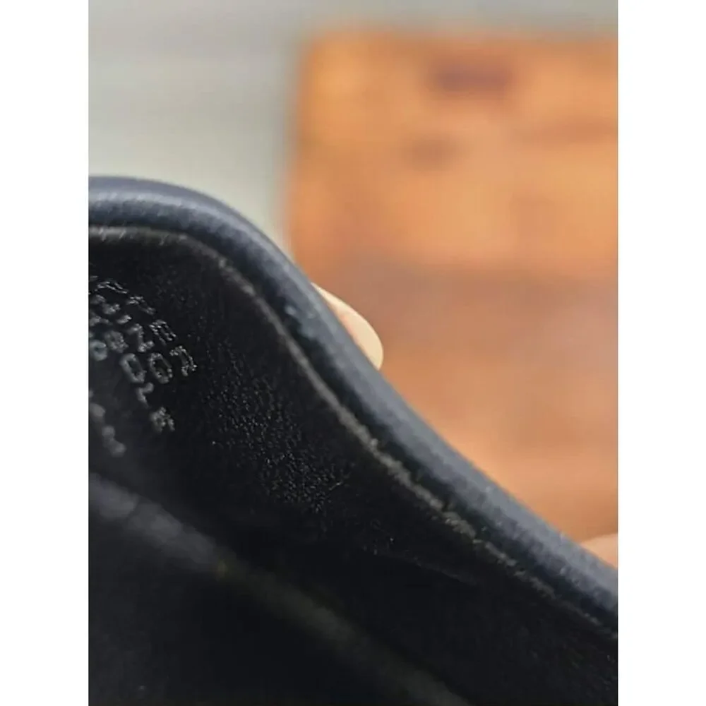 Tory Burch Navy and Red Floral Leather Ballet Flats size 8